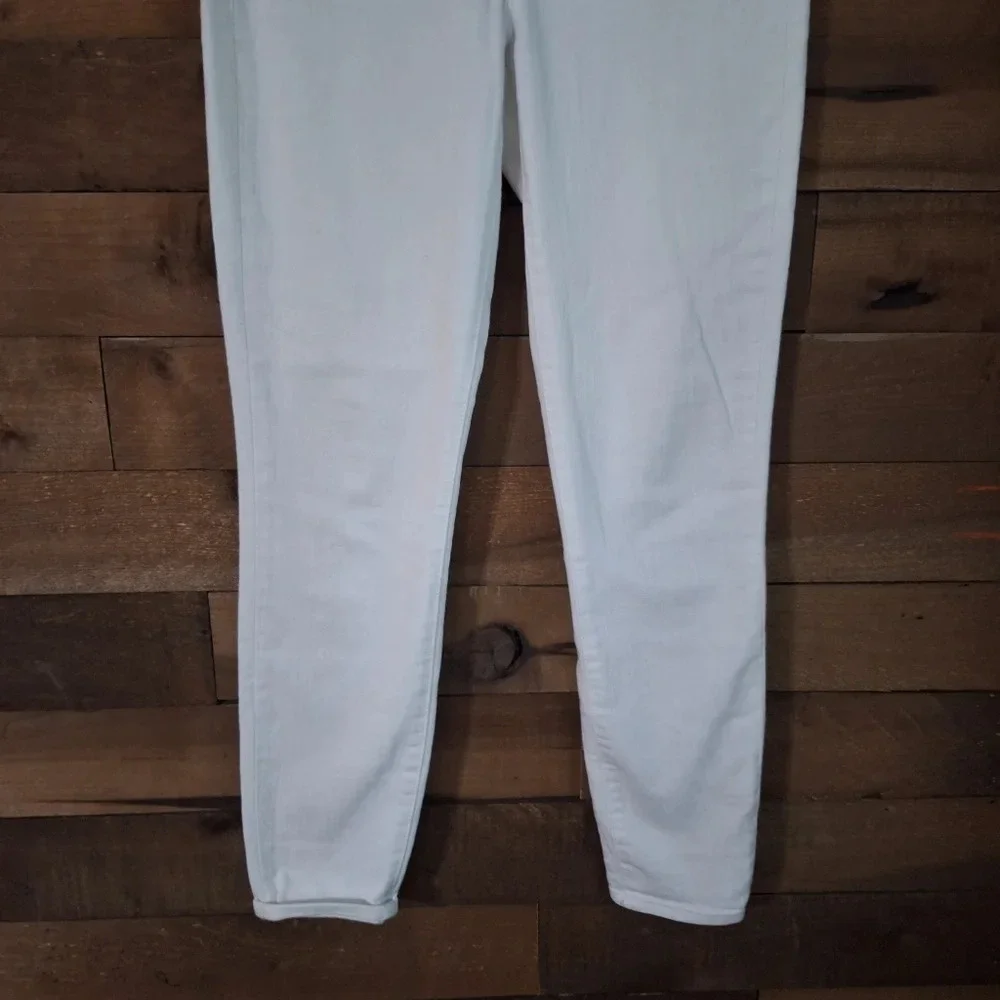 J.Crew White High Rise Skinny Jeans SZ 26 - Picture 3 of 6